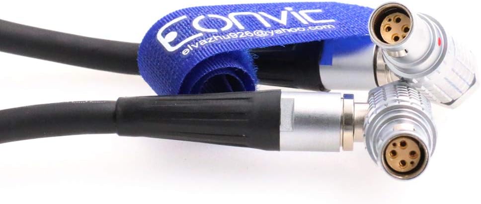 Right Angle 6pin Female Power Cable for Camera F18198