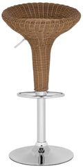 Brown Swivel Bar Stool A747511