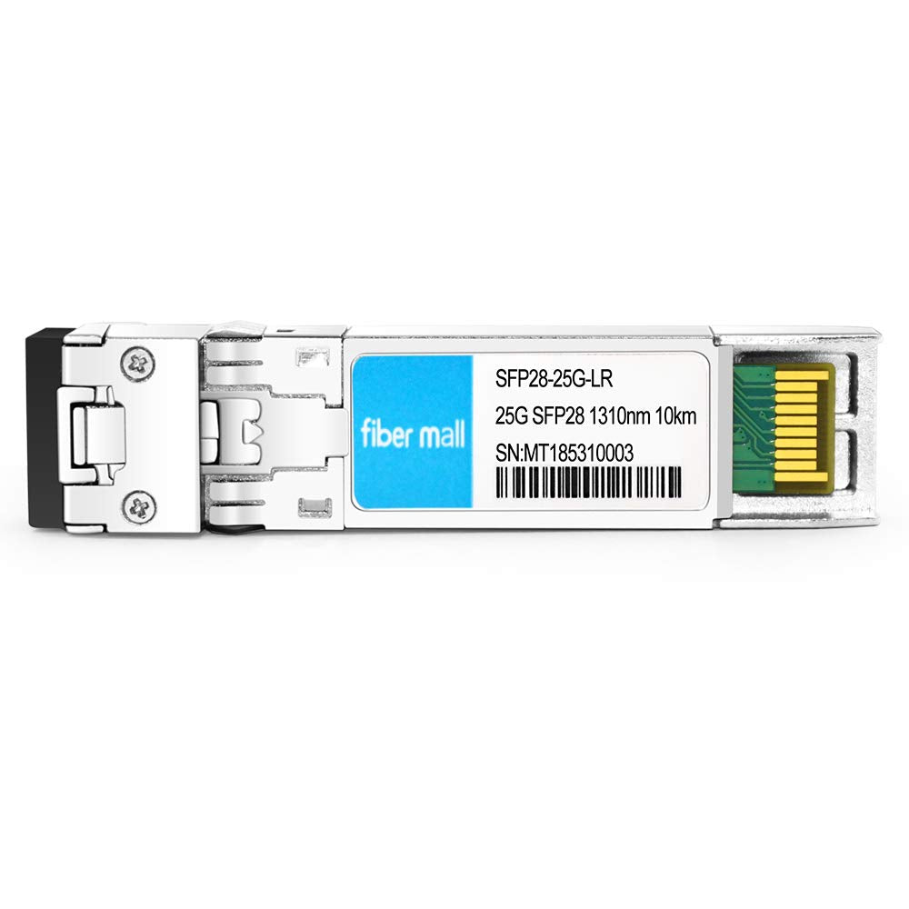 25GBASE-LR SFP28 1310nm 10km DOM LC SMF Optical Transceiver Module Pack of 2 K976243