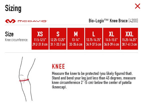 Black Knee Brace F5038