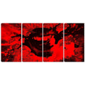Red Lips 4 Piece Graphic Art Set V832644