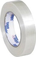 Clear 1 inch x 60 yds Strapping Tape Case of 12 J224987