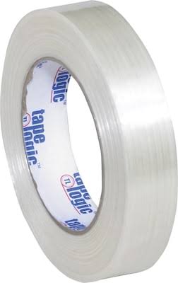 Clear 1 inch x 60 yds Strapping Tape Case of 12 J224987