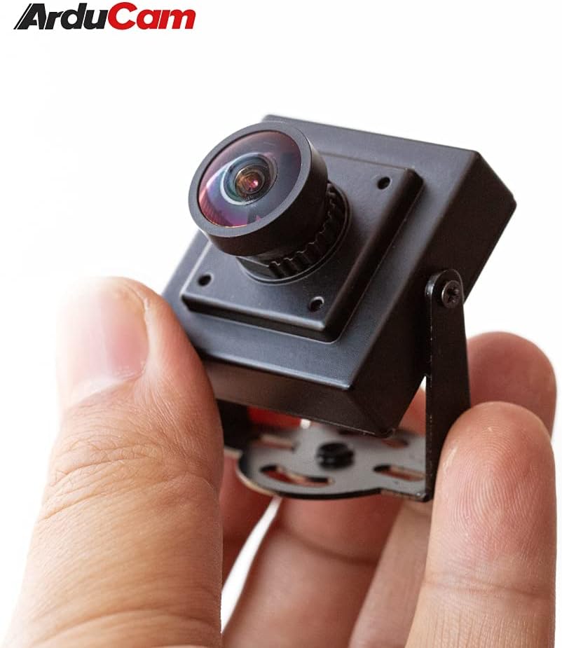 16MP Wide Angle USB Camera with Metal Case, 1/2.8 CMOS IMX298 Mini UVC USB2.0 4K Video Webcam, Pack of 2 A332