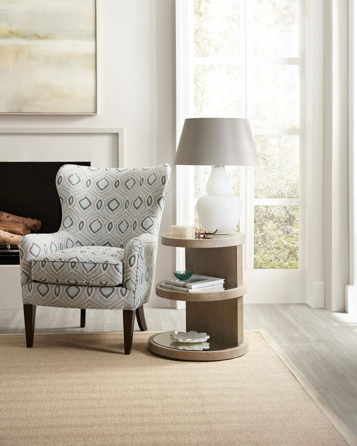 Round End Table V8131