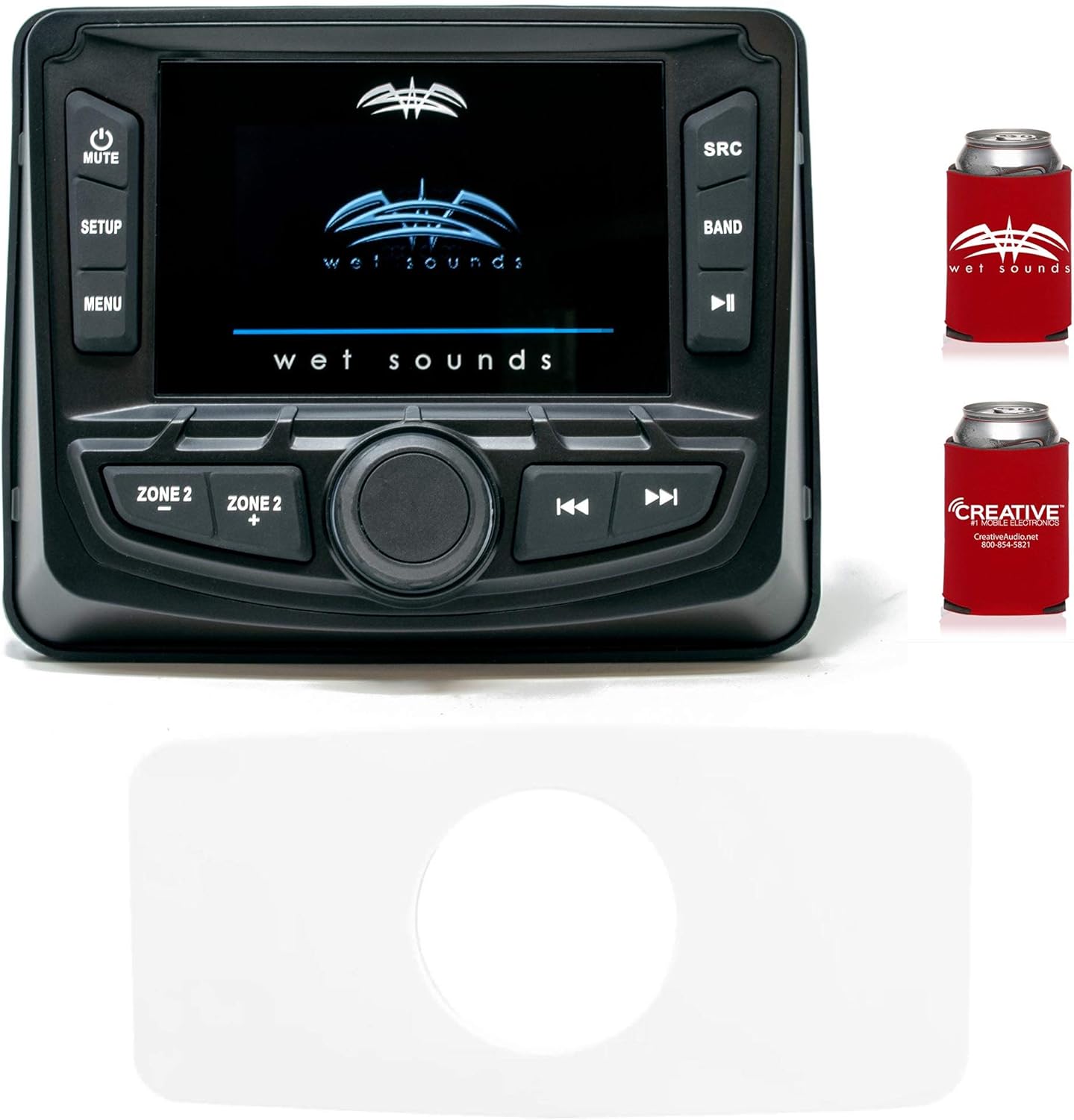 White Marine Radio Dash Kit F74504