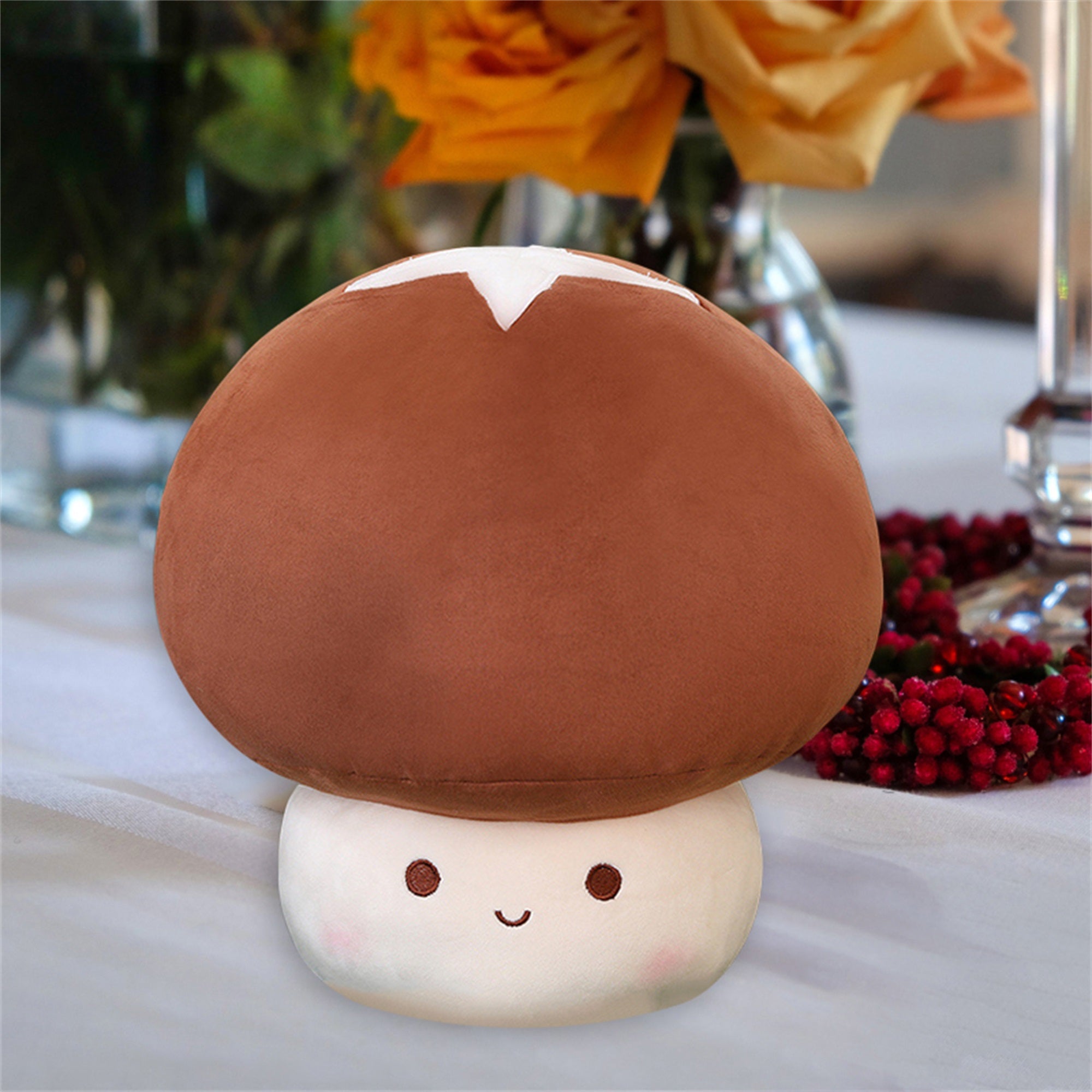 Mushroom Plush Pillow Stuffed Animal Toy K94142