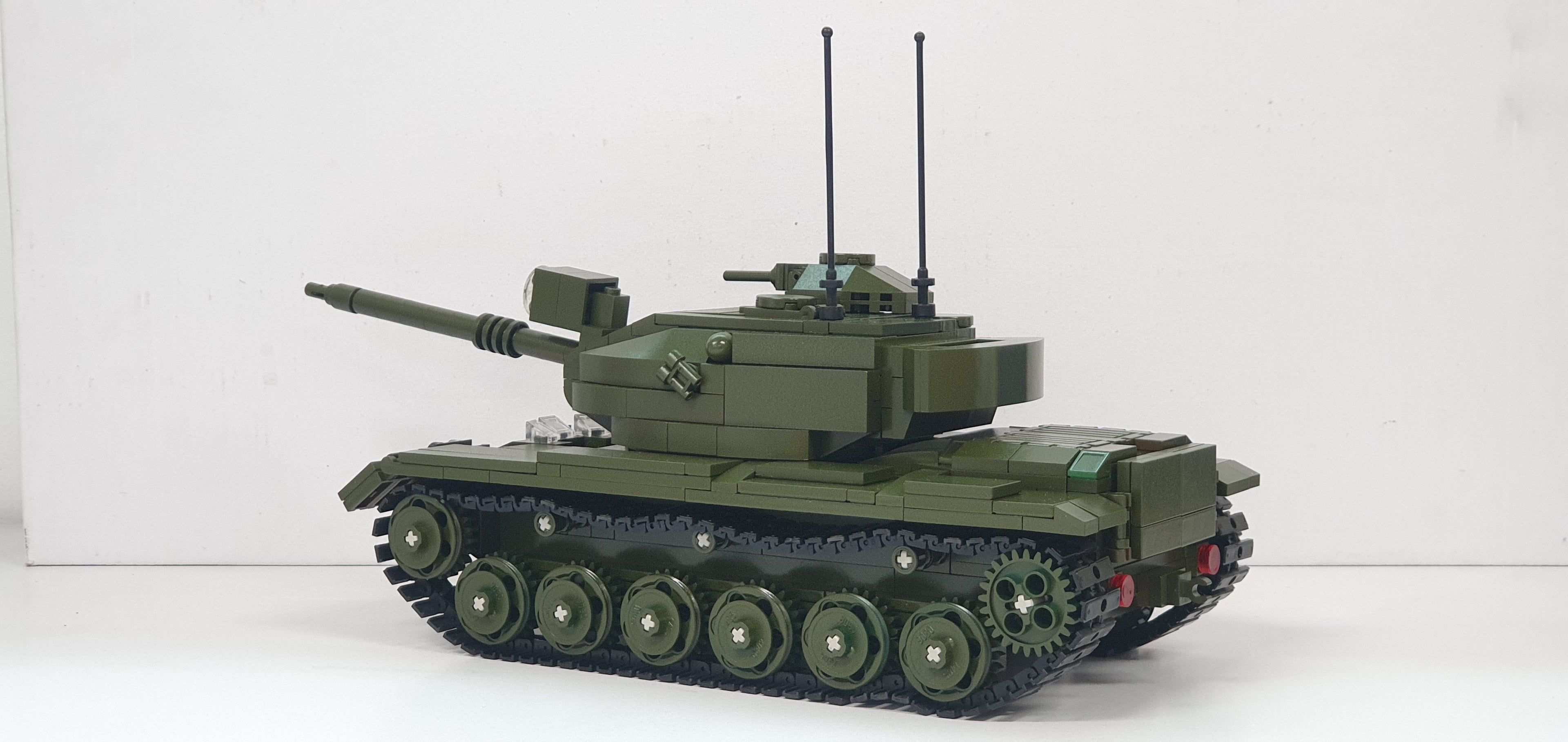 688 Pieces U.S. Main Battle Tank Brick Building Set A714478