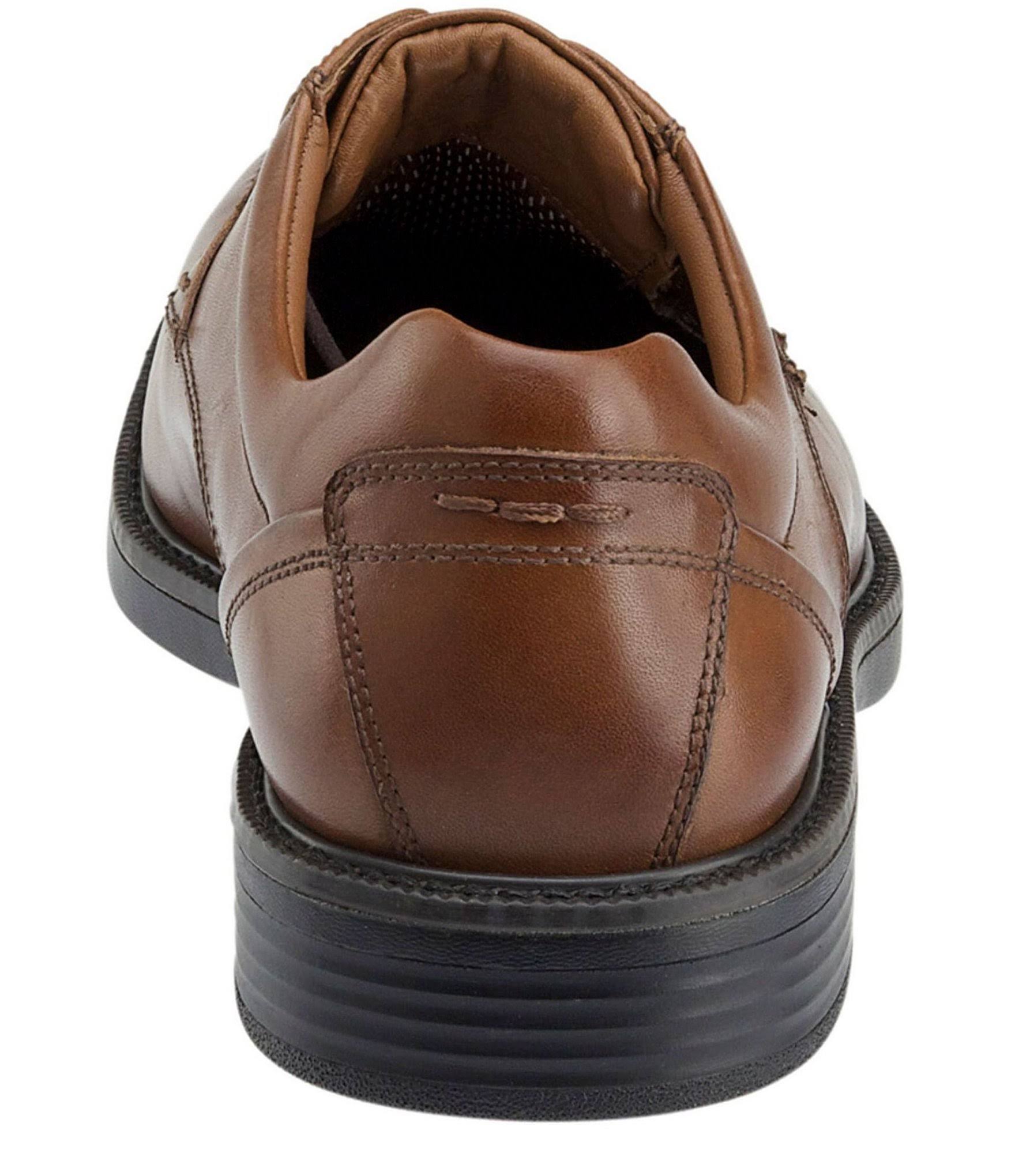 Tan Waterproof Calfskin Lace-Up Shoes E65287