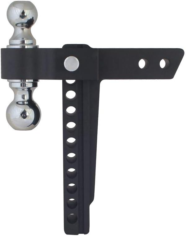 Blackout Aluminum 2 and 2.5/16 Ball Drop Hitch A372