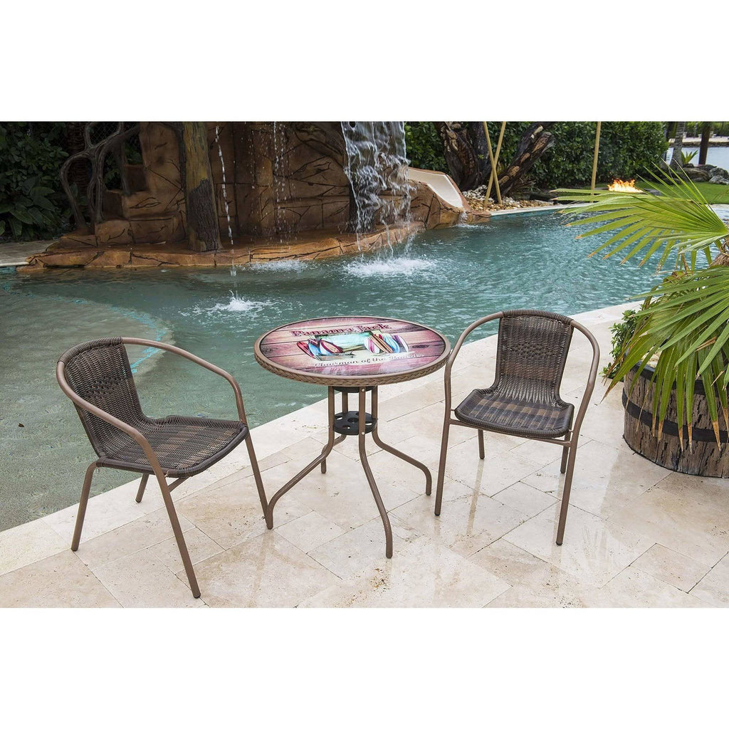 Espresso 3-Piece Bistro Set T33532