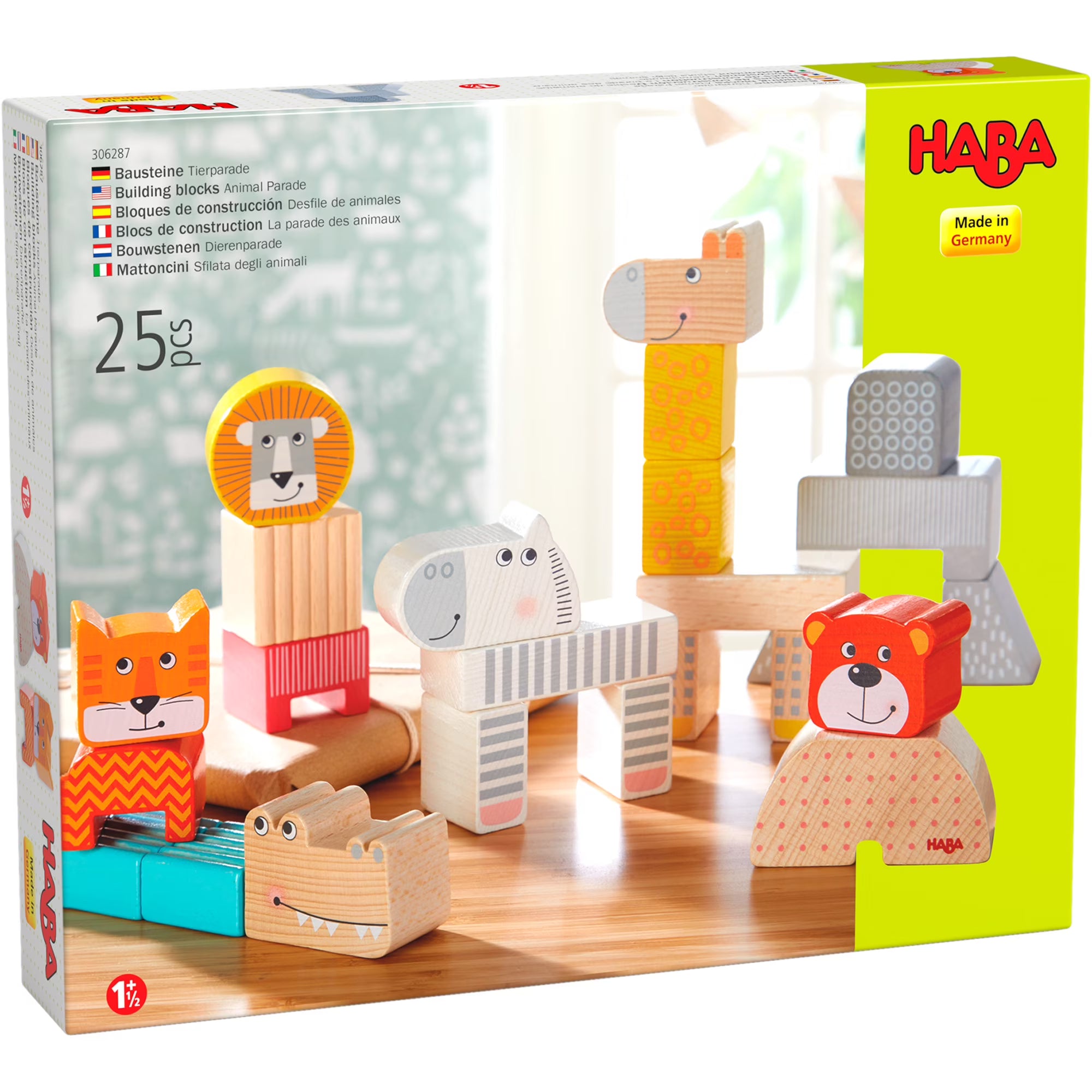 Wooden Blocks - 25 Piece Set J73915
