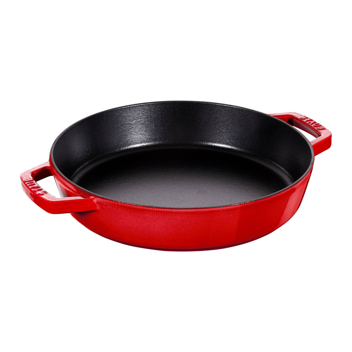 Cherry Cast Iron Double Handle Fry Pan E9781
