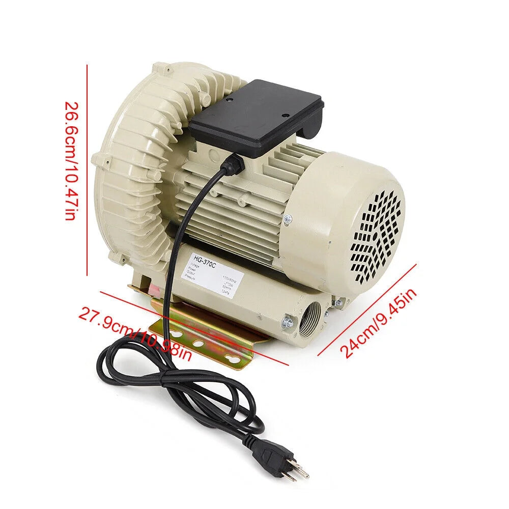 110V 370W Industrial Air Pump Blower P57842