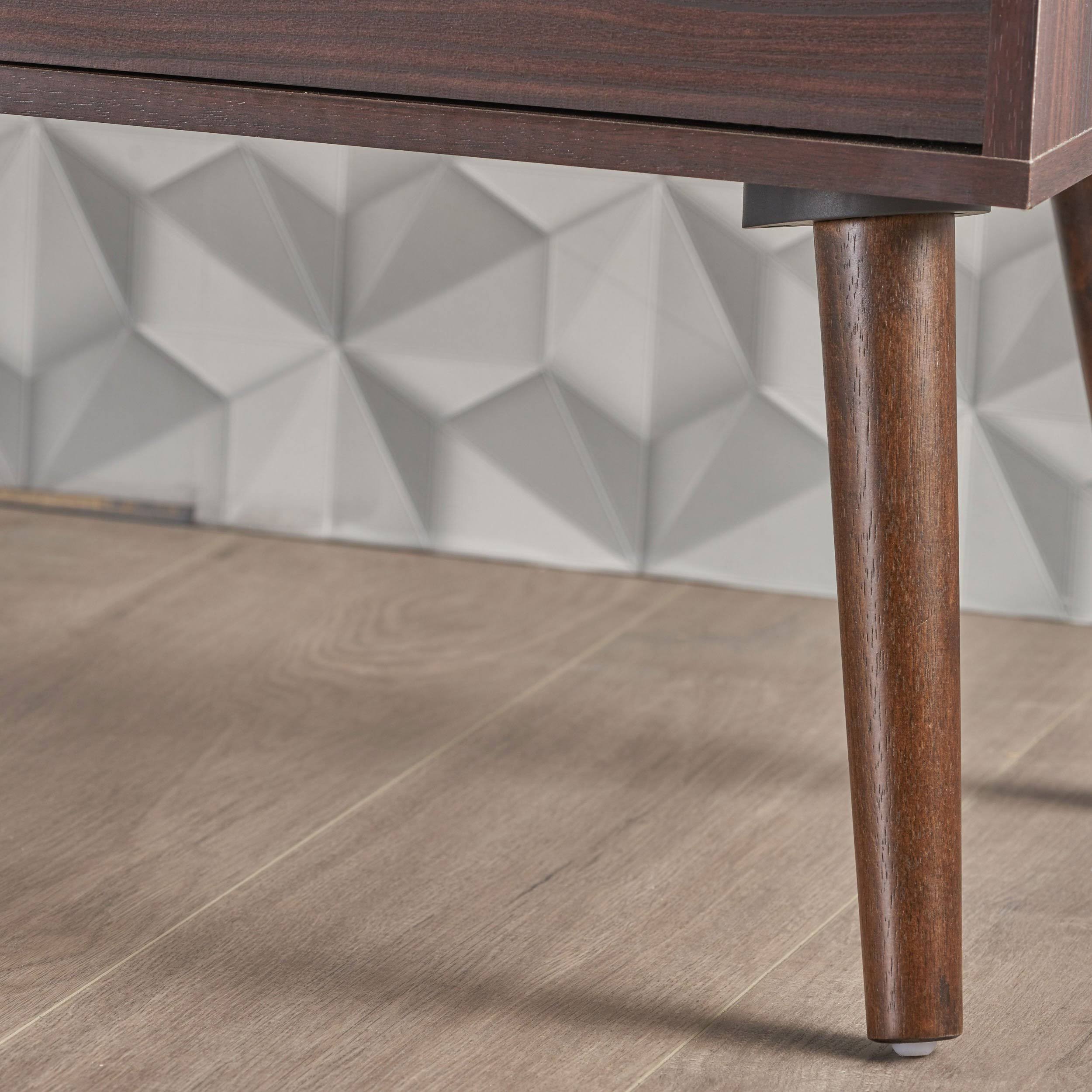 Pine /Wenge Fiberboard Entertainment Center A7940