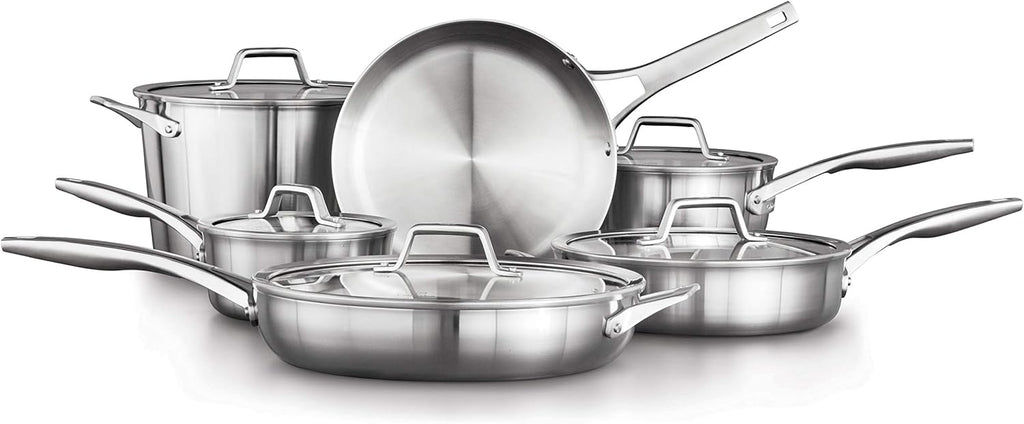 8-Piece Stainless Steel Cookware Set I956