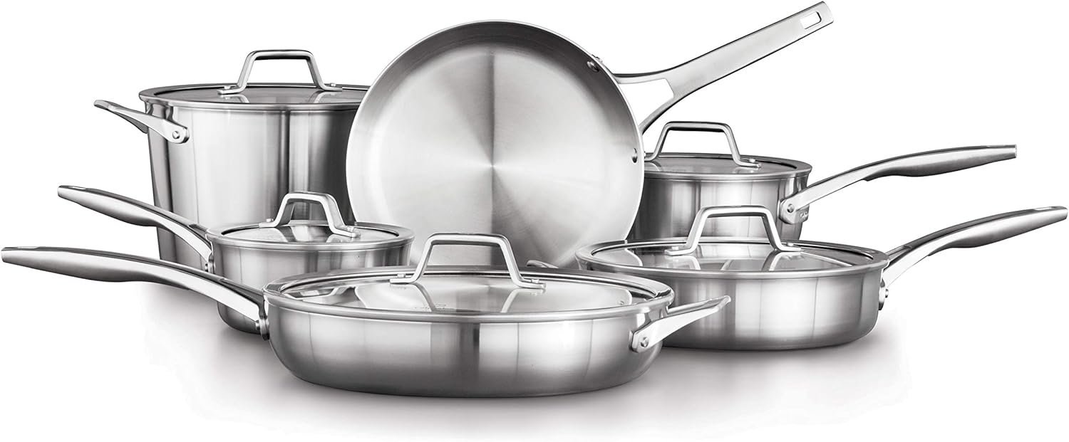 8-Piece Stainless Steel Cookware Set I956