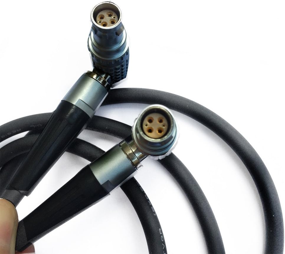Right Angle 6pin Female Power Cable for Camera F18198