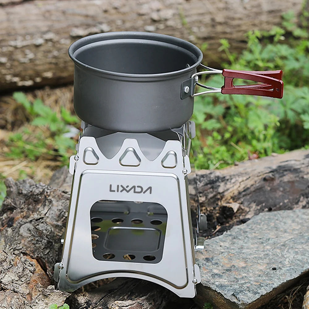 Compact Folding Wood Camping Cooking Picnic G952