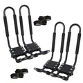 2 Pairs Universal Car Top Roof Rack Kayak Boat J-bar H34882
