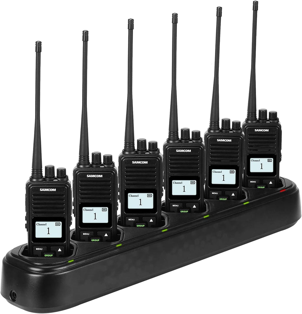 2 Pack 3000mAh UHF Walkie Talkie S5720