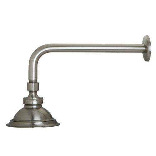 Satin Nickel Showerhead with 12inch Shower Arm P94258