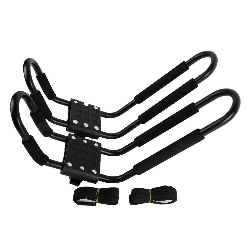 2 Pairs Universal Car Top Roof Rack Kayak Boat J-bar H34882