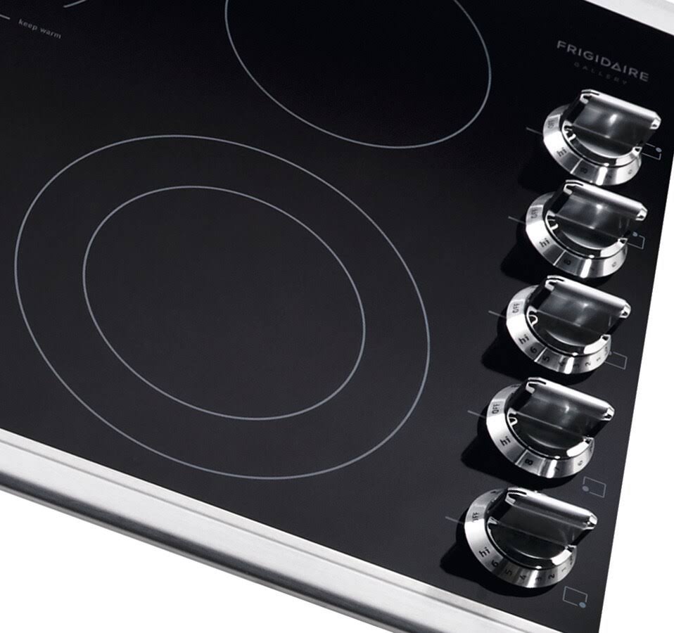 30x22 Stainless Steel Electric Cooktop N808
