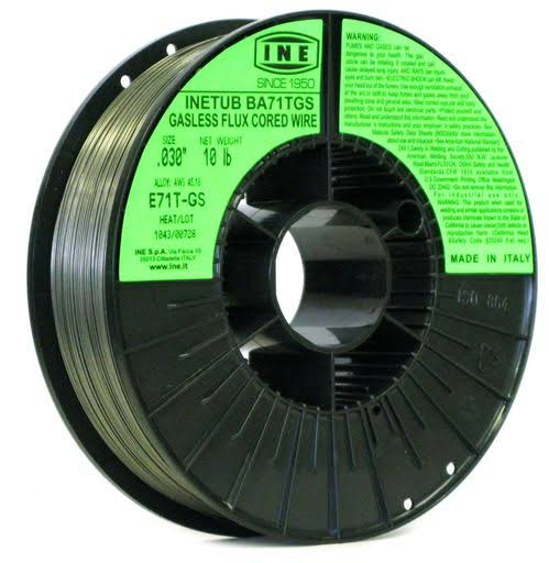 .030-Inch Carbon Steel Gasless Flux Cored Welding Wire on 10-Pound Spool B74858