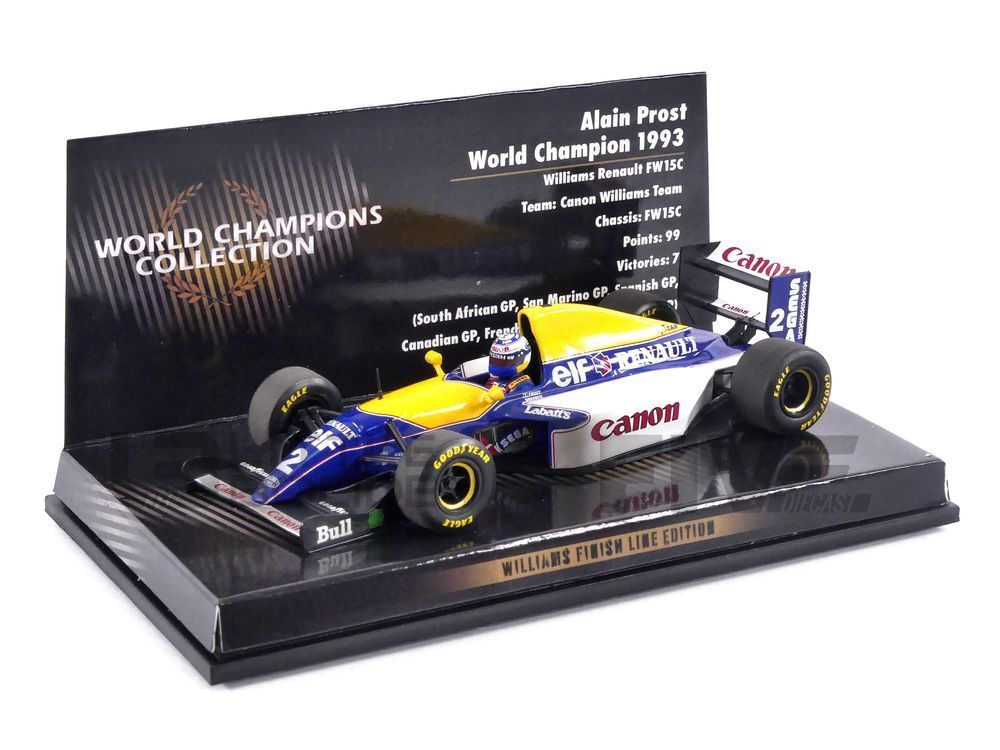 1/43 Williams Renault FW15 Dirty Version U3700