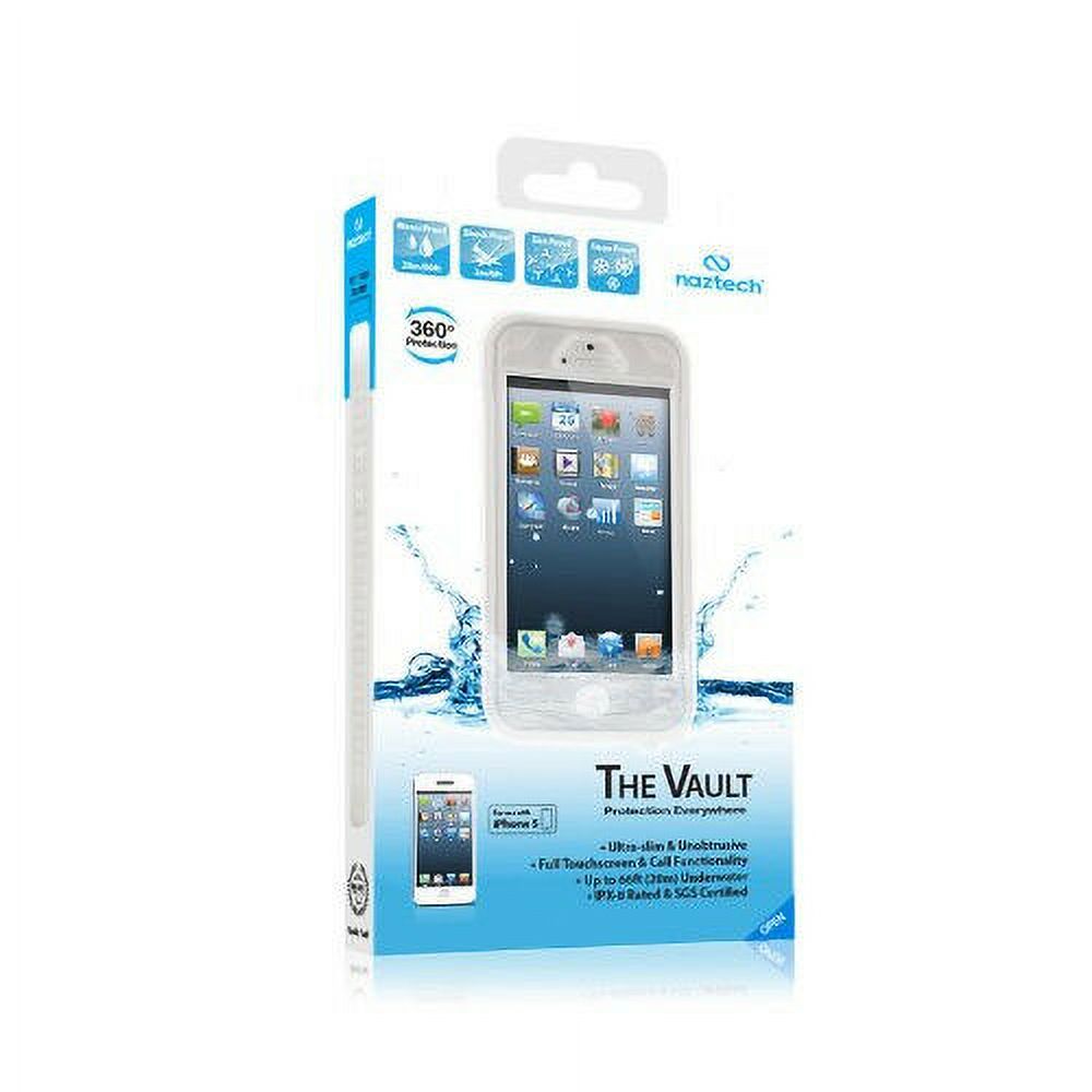 White Clear TPU Hard Case for iPhone 5 5S G653040