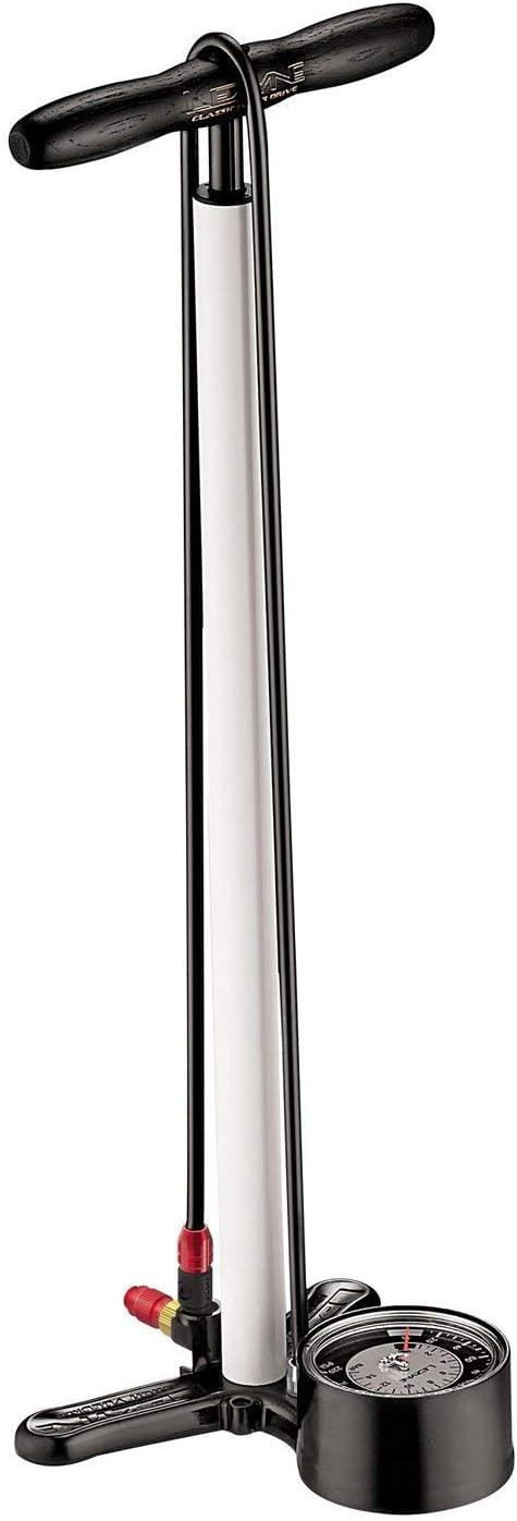 Classic Floor Drive Bicycle Tire Pump, 220psi, 3.5" Gauge, Presta & Schrader Valve, Pack of 2 H767912