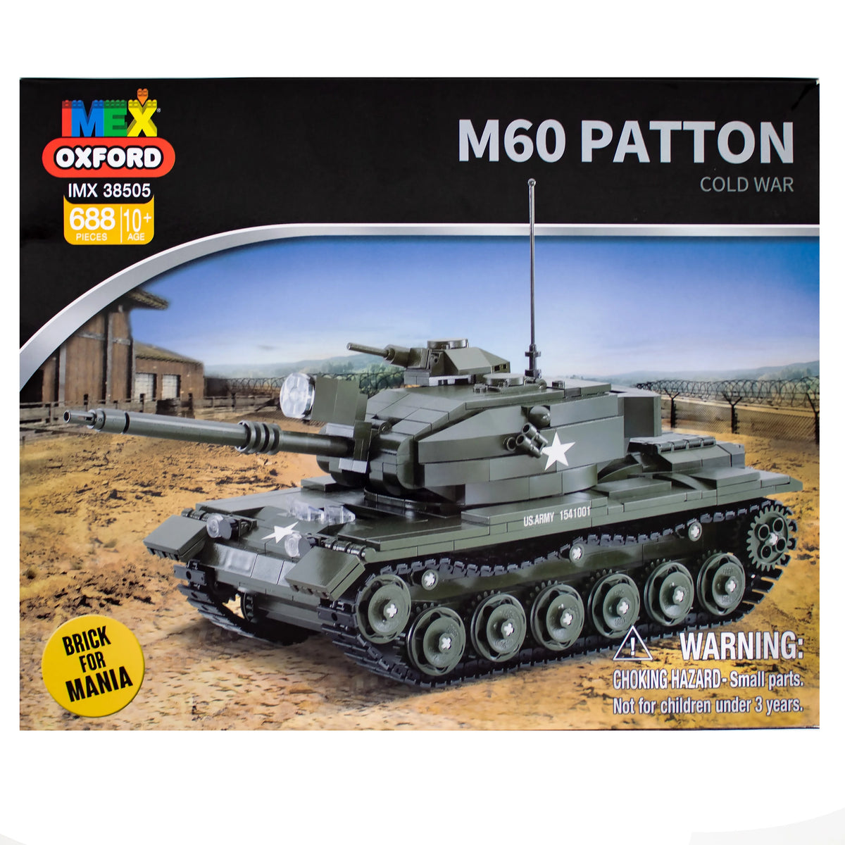 688 Pieces U.S. Main Battle Tank Brick Building Set A714478