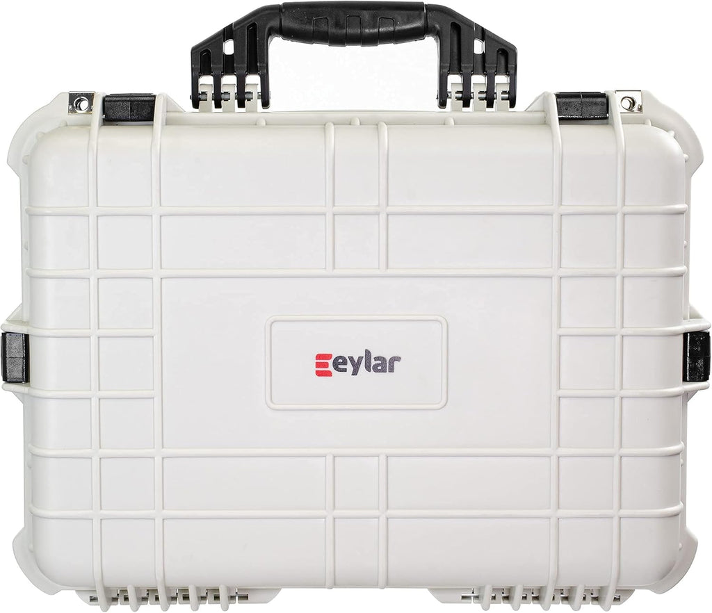 White 20 Inch Protective Camera Case with Foam F126321