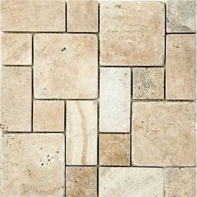 Tumbled Stone Mosaic Tile D677848