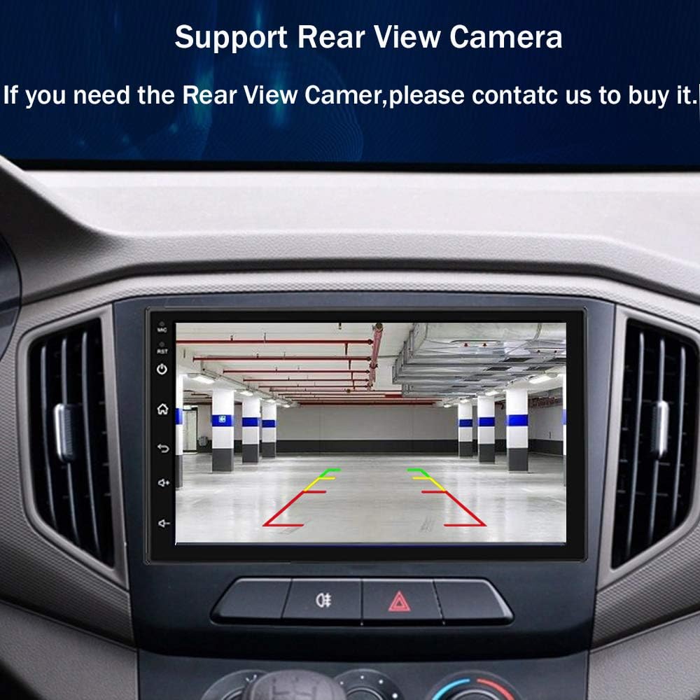 7in Car Stereo Radio Touch Screen Double Dins I12128