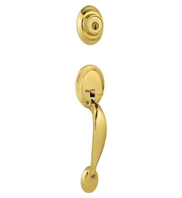 Dummy Exterior Handleset Satin Chrome Finish O9337