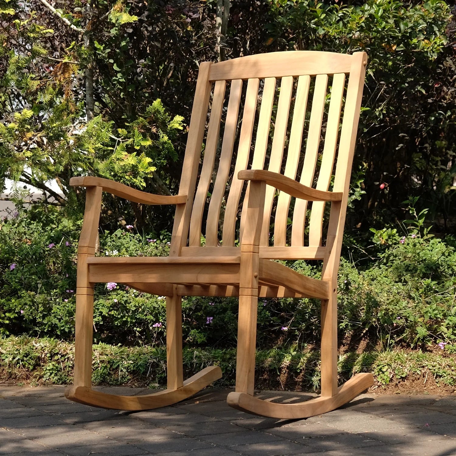 Teak Rocking Chair Set X98006