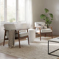 Chunky Basketweave Upholstered Chair K5423