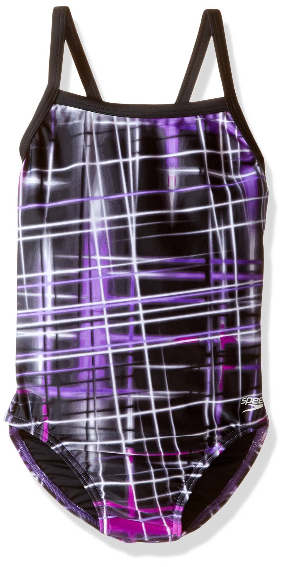 Purple 22 Back Swimsuit L3916