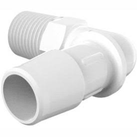 White Nylon Barbed Elbow I766829