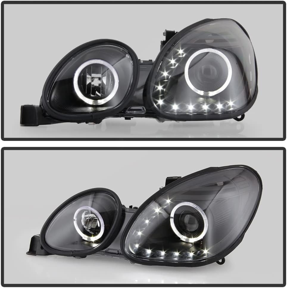 Black LED Projector Headlights B62908