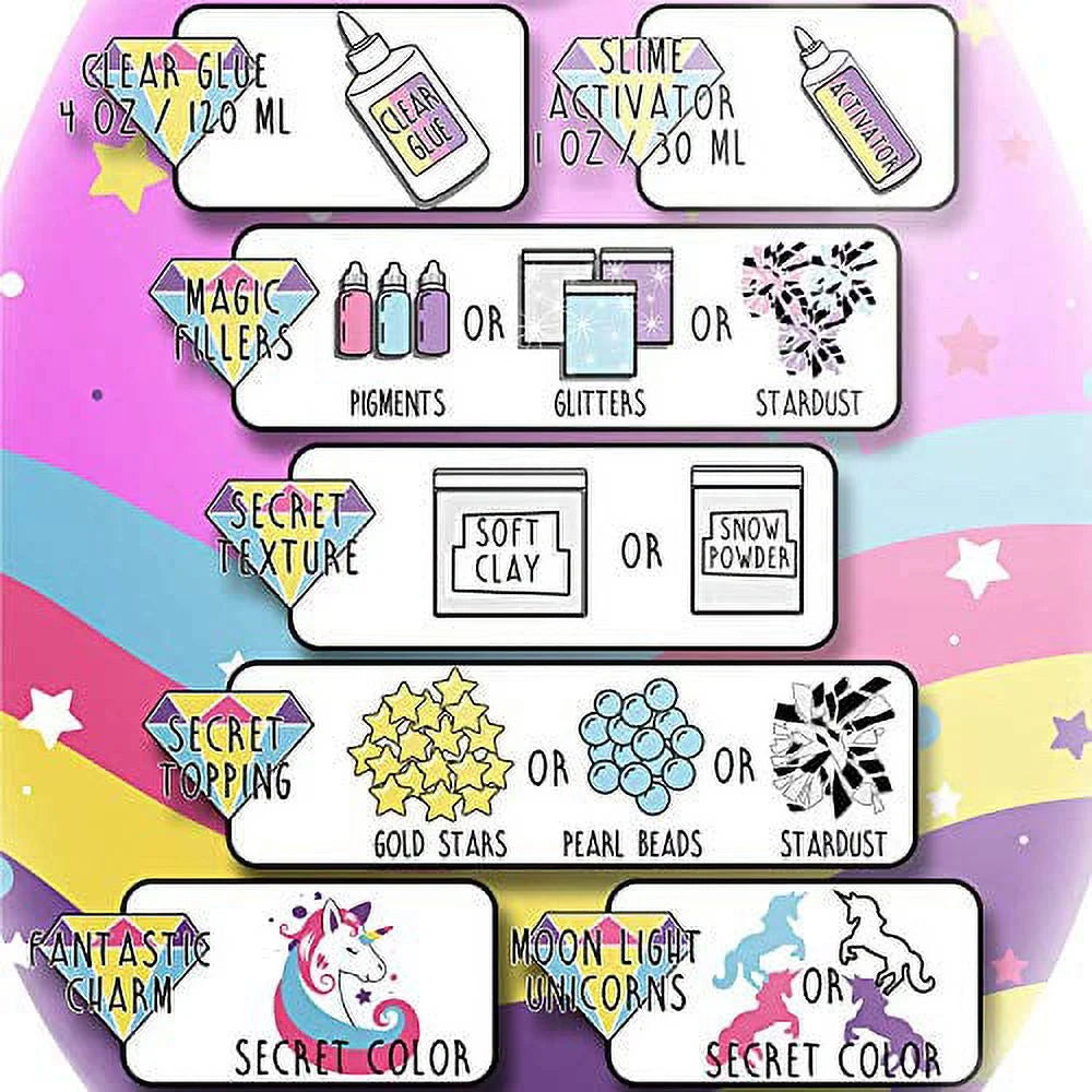 Unicorn Easter Egg DIY Slime Kit I551