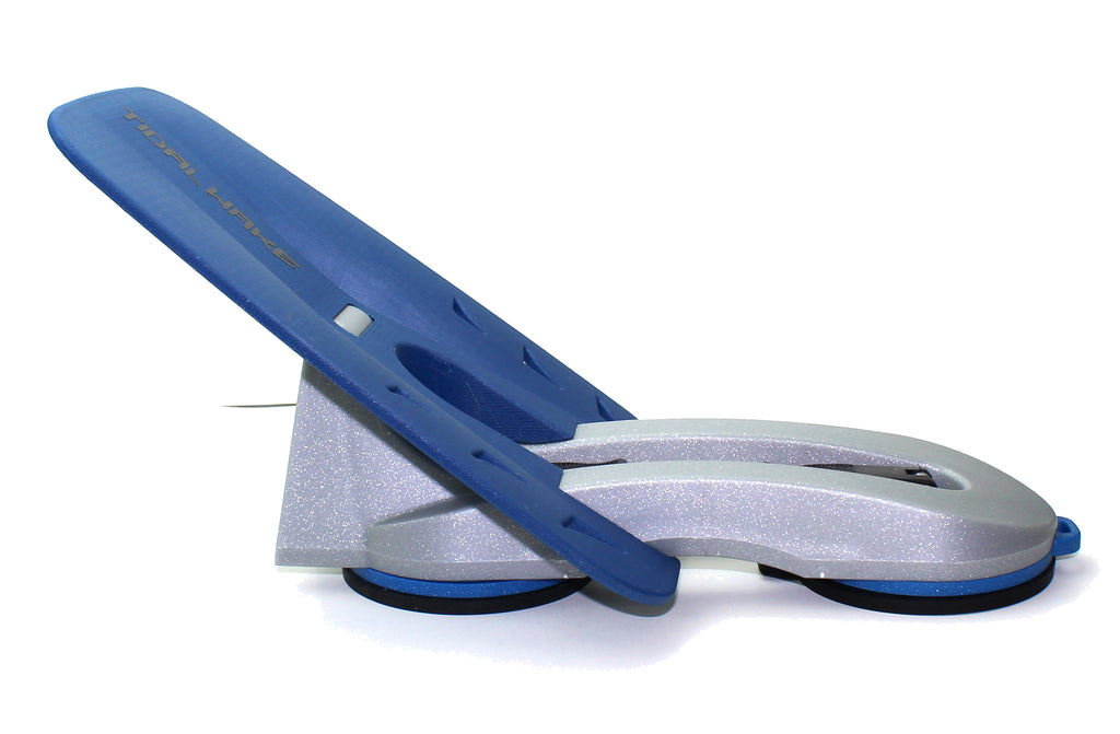 Silver/Blue Wakesurf Shaper with Storage Tote X419230