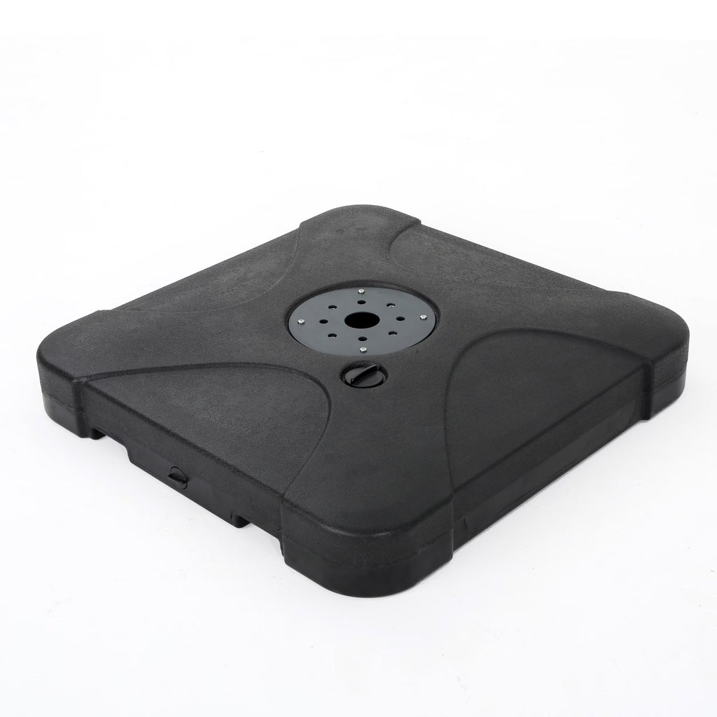 Gray and Black Cantilever Canopy Umbrella Z691
