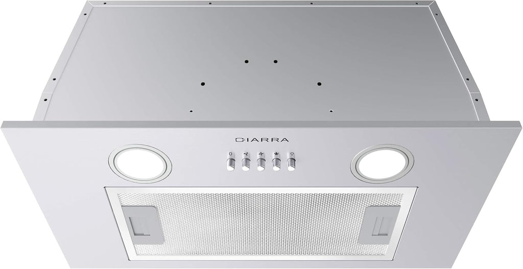 Stainless Steel Built In Range Hood Insert with 3 Speed Exhaust Fan Q3712