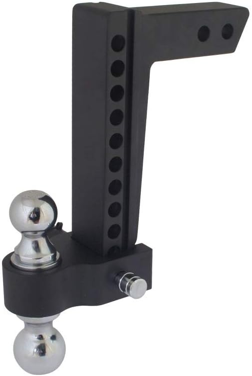 Blackout Aluminum 2 and 2.5/16 Ball Drop Hitch A372