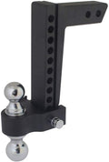 Blackout Aluminum 2 and 2.5/16 Ball Drop Hitch A372