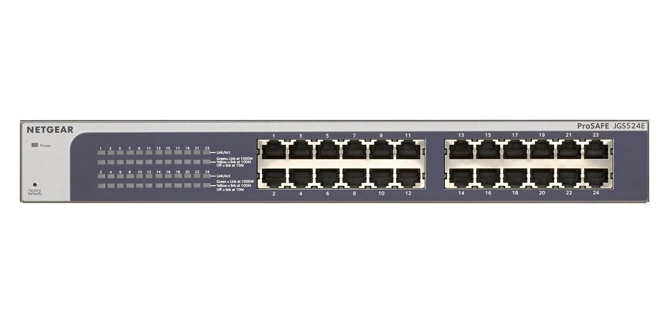 24-Port Rackmount Managed Gigabit Ethernet Switch U12380