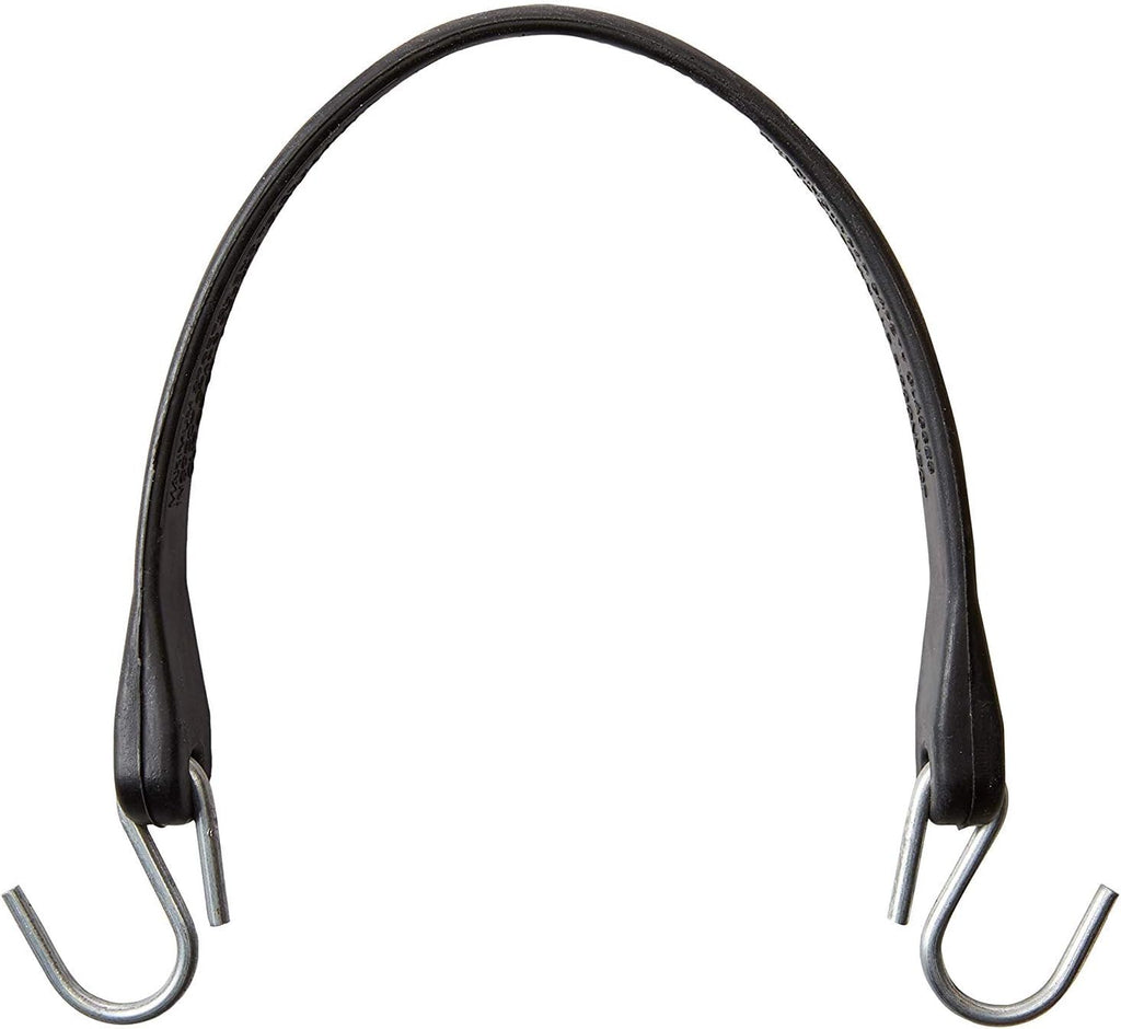 Pack of 25 Bungee Cords with Hooks Rubber Tarp Straps with Crimped Metal S Hooks Heavy Duty Bungie Cord Tie Downs J8775